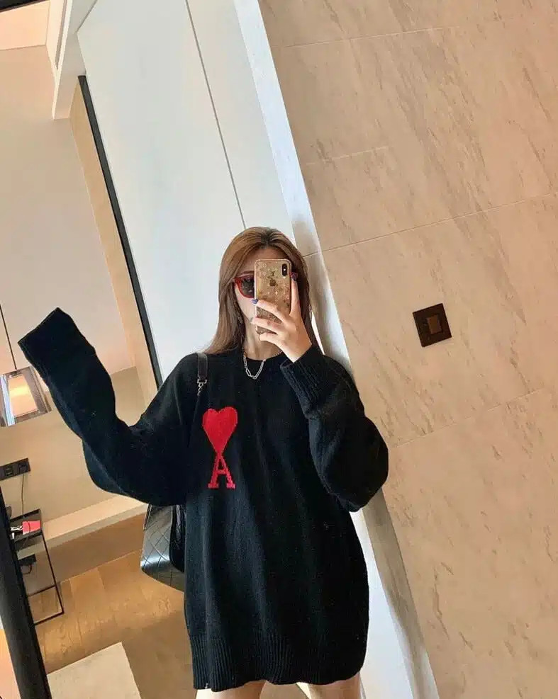 Ami Paris | Heart Sweater